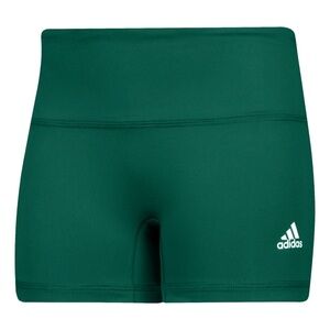 Adidas 4” YOUTH Climalite Compression Shorts Dark Green